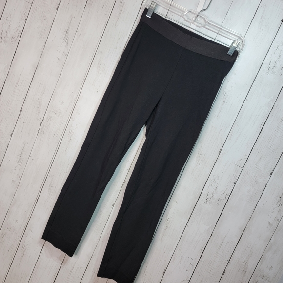 Everlane The Side-Zip Skinny Stretch Casual Dress Pants Black Womens Size 2. - Picture 2 of 6